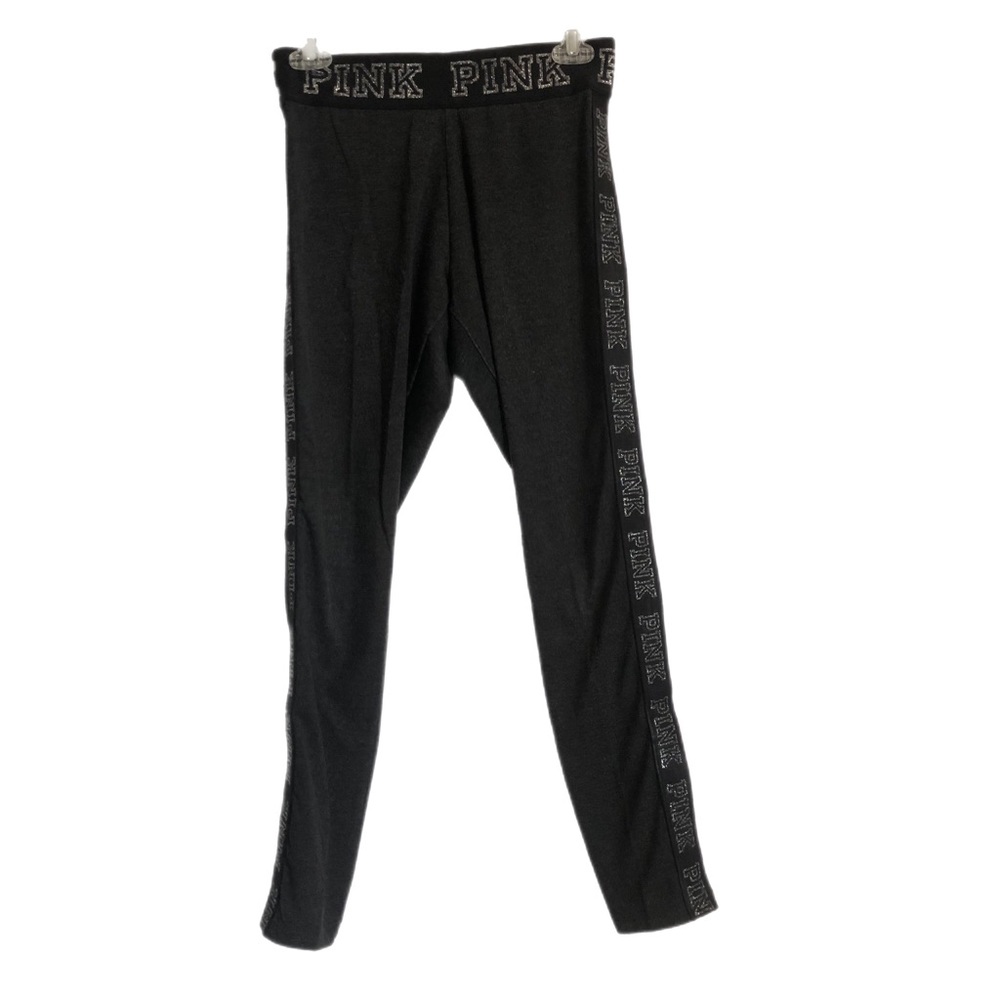 Pink by Victoria Secret Gray Stretch Pants.